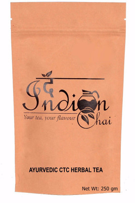 

The Indian Chai Ayurvedic CTC Herbal Tea Tulsi Herbal Infusion Vacuum Pack(250 g)