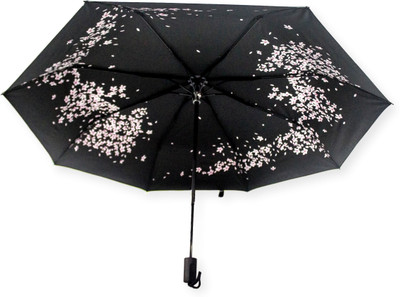 

DesiCult 2 Fold Black Inner Blossom DCUMB40 Umbrella(Black)