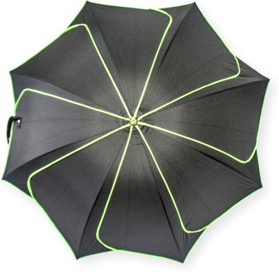 

DesiCult Petals Green Border DCUMB26 Umbrella(Black)