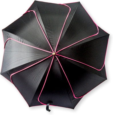 

DesiCult Petals Pink Border DCUMB29 Umbrella(Black)