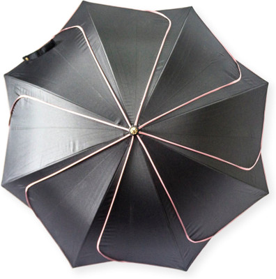 

DesiCult Petals Peach Border DCUMB28 Umbrella(Black)