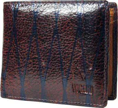 

VOGARD Men Brown Genuine Leather Wallet(7 Card Slots)