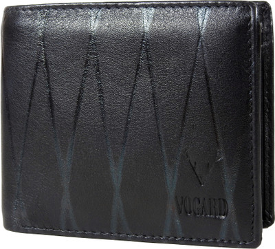

VOGARD Men Black Genuine Leather Wallet(7 Card Slots)