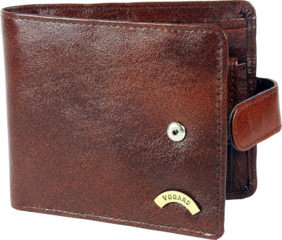 

VOGARD Men Brown Genuine Leather Wallet(7 Card Slots)