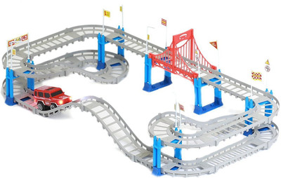 

Saffire City Shuttle S65 Track Racing Set(Multicolor)