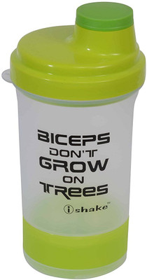 

Giftipedia Zest 500 ml Shaker(Pack of 1, Green), Translucent green