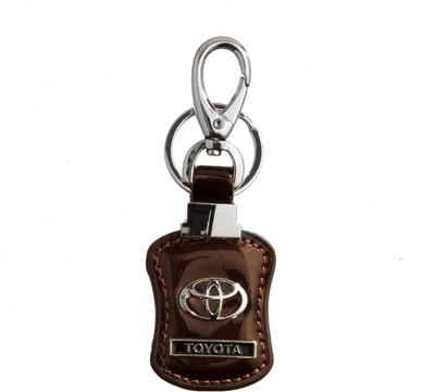 

Techpro Brown Glossy Leatherite Toyota Key Chain(Multicolor)