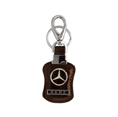 

Techpro Brown Glossy Leatherite Benz Key Chain(Multicolor)