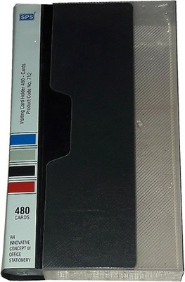 

SPS 480 Card Holder(Set of 1, Black)