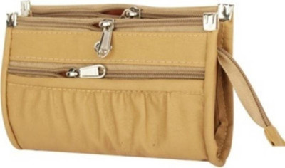 

baberwal enterprises Party Beige Clutch