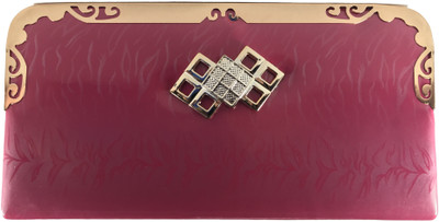 

Bizarre Vogue Party Pink Clutch