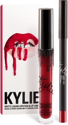 

Kylie Jenner Lip kit - Mary Jo K true blue red(Set of 2)