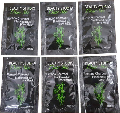 

Beauty Studio Pack of 6 Black Head Remover Mask(36 g)