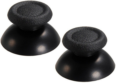 

TCOS Tech PS4 Analog Joystick Cap Replacement Gaming Accessory Kit(Black, For PS4)