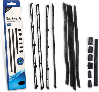 

TCOS Tech PS4 Slim Dust Proof Kit Gaming Accessory Kit(Black, For PS4)