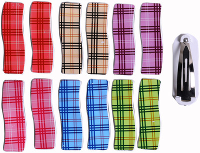 

ABHI Fancy Hair Clips Tic Tac Clip(Multicolor)