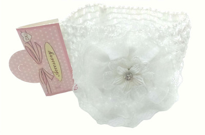 

Bunny Collections White Headband for baby girls Head Band(White)