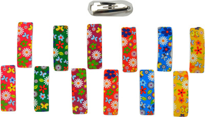 

ABHI Fancy Hair Pins Tic Tac Clip(Multicolor)