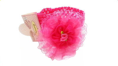 Bunny Collections Pink Headband for Baby Girls Head Band(Pink)