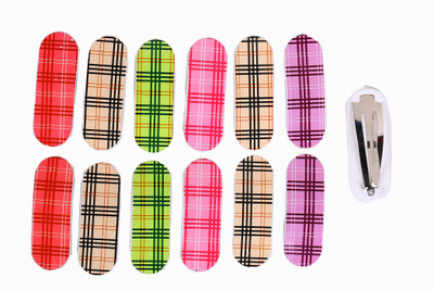 

ABHI Fancy Hair pins Tic Tac Clip(Multicolor)