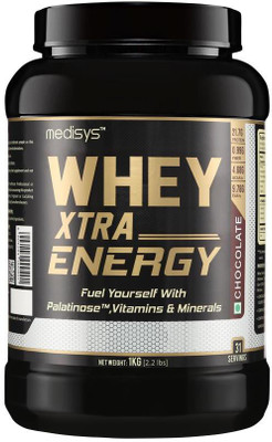 

Medisys Xtra Energy Whey Protein(1 kg, Chocolate)