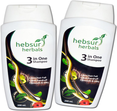 

Hebsur Herbals 3 In One Shapmpoo 100 Ml (Pack of 2)(225 ml)
