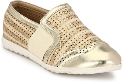 

OLMIITE Sneak Casuals For Women(Gold