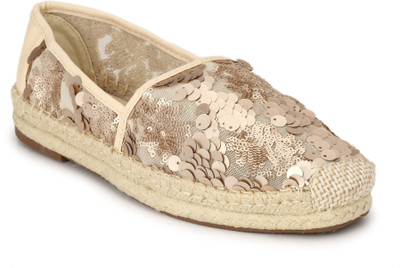 OLMIITE Smoki Espadrilles For Women(Beige, Rosa