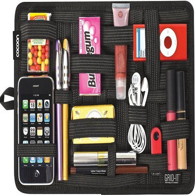 

ShopAis Organizer Wallet(Black)