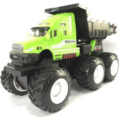 

MAISTO Builder Zone Quarry Monsters Dump Truck - Green(Green)