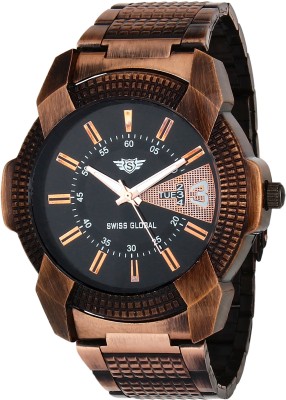 SWISS GLOBAL SG157 Copper Finish Watch  - For Men   Watches  (Swiss Global)