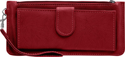 

tap fashion Casual Maroon Clutch