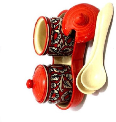 

Indeasia Srijan 7 Piece Condiment Set(Stoneware)