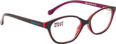

Hello Kitty Full Rim Cat-eyed Frame(45 mm