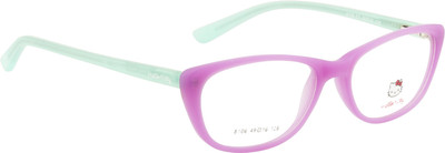 

Hello Kitty Full Rim Wayfarer Frame(49 mm