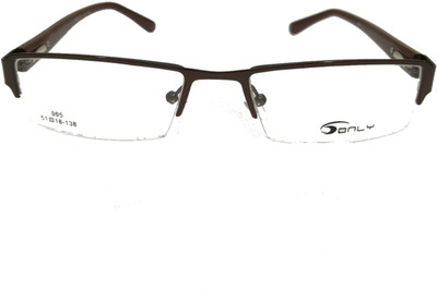 

Only Half Rim Rectangle Frame(51 mm