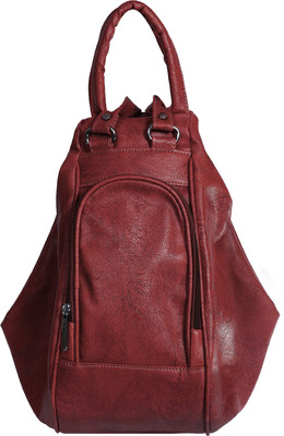 

Fristo Women Casual Orange PU Sling Bag
