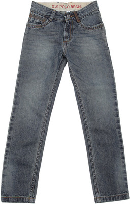 

US Polo Kids Regular Boys Black Jeans, Me. blue