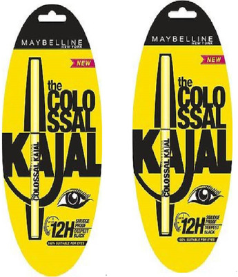 

Maybelline The Colossal Kajal (set of 2 )(Black)