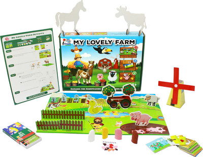 

xplorabox My Lovely Farm - Learning Activity Game for 4+(Multicolor)