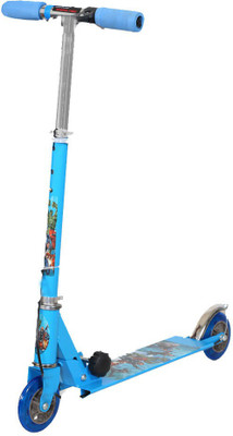 

Kids Mandi Two Wheel Height Adjustable Foldable Scooter Without Brake and Bell For Kids(Blue)