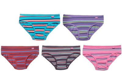 Dixcy Women Bikini Multicolor Panty(Pack of 5)