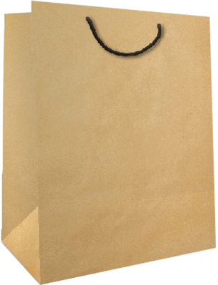 

Paper Bag Zone Printed Party Bag(Brown, Pack of 10)