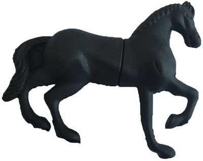 

Green Tree Horse Fancy USB 16 GB Pen Drive(Black)