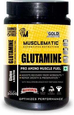 

Musclematic Glutamine(300 g, Unflavored)