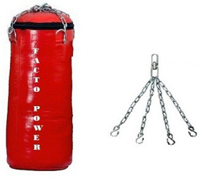 

FACTO POWER 1.5 FEET LONG , SRF - STANDARD MATERIAL , UNFILLED WITH CHAIN Hanging Bag(1.5, 1 kg)