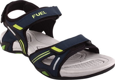 

Fuel Men Navy Green Sandals