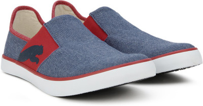 

Puma Lazy Slip On II DP Sneakers For Men(Blue, True blue-high risk red