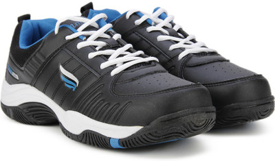 

Mmojah Athletic-02 Tennis Shoes For Men(Multicolor, Black/blue aster