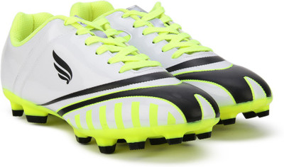 

Mmojah Athletic-01 Football Shoes For Men(White, White/fl.green